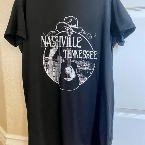 Nashville country T-shirt dress. - Picture 6 of 7